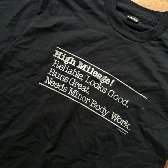 High mileage funny tee - Picture 1 of 7